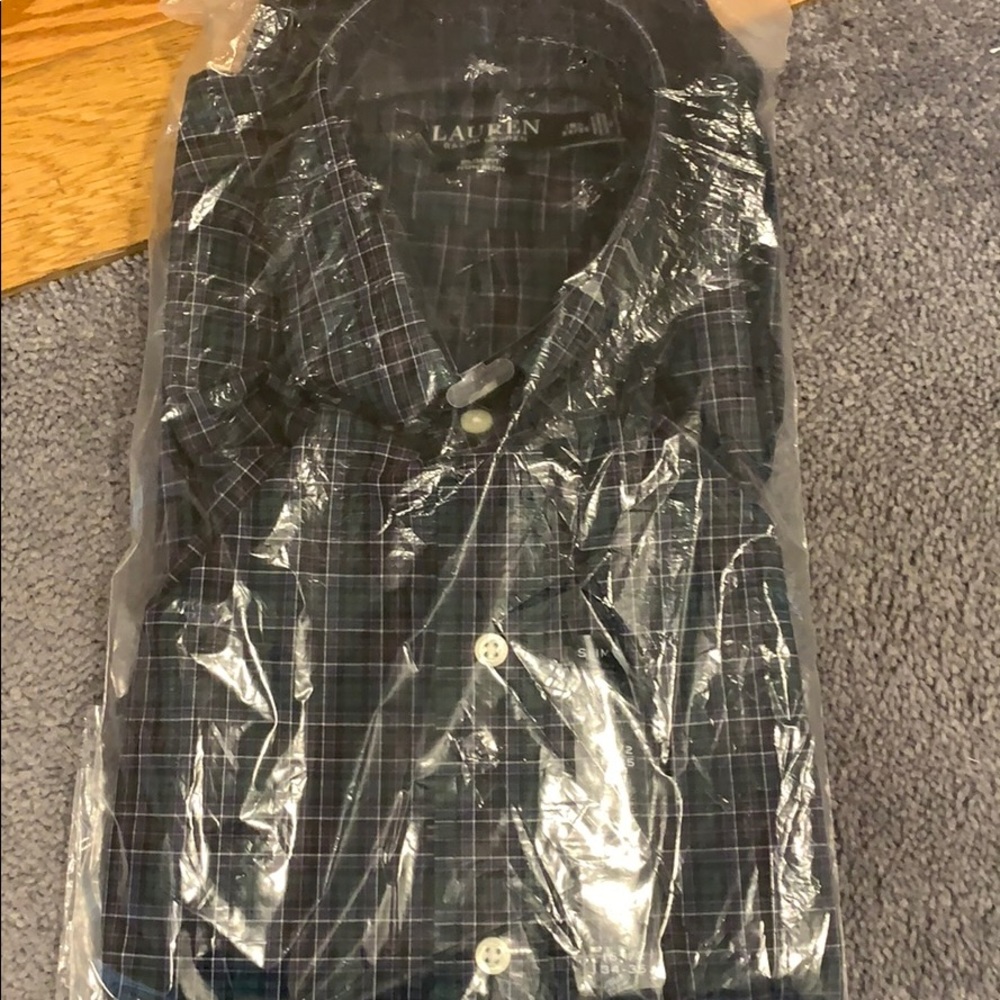 Men’s Ralph Lauren Plaid Button Down Shirt